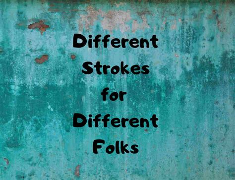 different strokes for different folks origin|different strokes for different folks.